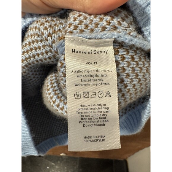 House Of Sunny Knit Halter Tank Dolphin Sz 2 Ocean Beach Limited Run Vol. 17 - Picture 6 of 9